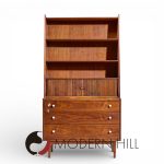 Kipp Stewart for Drexel Declaration Mid Century Walnut Secretary Desk