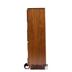 Lane Staccato Brutalist Mid Century Walnut Armoire Dresser