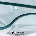 Laurel Fyfe Mid Century Handkerchief Art Glass Coffee Table