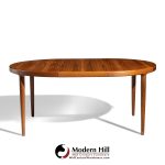 Mid Century Teak Dining Table with 2 Leaves | Mid Century Modern Furniture - Mid Century Furniture Chicago Mid Century Teak Dining Table with 2 Leaves