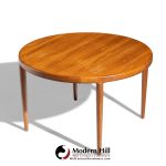 Mid Century Teak Dining Table with 2 Leaves | Mid Century Modern Furniture - Mid Century Furniture Chicago Mid Century Teak Dining Table with 2 Leaves