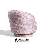 Milo Baughman for Thayer Coggin Mid Century Swivel Tilt Lounge Chairs - Pair