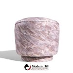 Milo Baughman for Thayer Coggin Mid Century Swivel Tilt Lounge Chairs - Pair