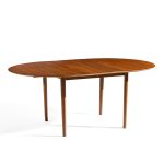 Moreddi Style Mid Century Danish Teak Expanding Dining Table with 1 Leaf