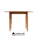 Moreddi Style Mid Century Danish Teak Expanding Dining Table with 1 Leaf