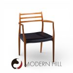 Niels Moller Model 62 Mid Century Danish Teak Captains Chairs - Pair | Mid Century Modern Furniture - Mid Century Furniture Chicago Niels Moller Model 62 Mid Century Danish Teak Captains Chairs - Pair