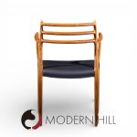 Niels Moller Model 62 Mid Century Danish Teak Captains Chairs - Pair | Mid Century Modern Furniture - Mid Century Furniture Chicago Niels Moller Model 62 Mid Century Danish Teak Captains Chairs - Pair