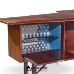 Peter Lovig Nielsen Mid Century Danish Rosewood Boomerang Desk | Mid Century Modern Furniture - Mid Century Furniture Chicago Peter Lovig Nielsen Mid Century Danish Rosewood Boomerang Desk