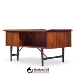 Peter Lovig Nielsen Mid Century Danish Rosewood Boomerang Desk | Mid Century Modern Furniture - Mid Century Furniture Chicago Peter Lovig Nielsen Mid Century Danish Rosewood Boomerang Desk