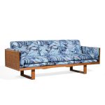 Poul Cadovious for France & Son Mid Century Danish Teak Governor Sofa