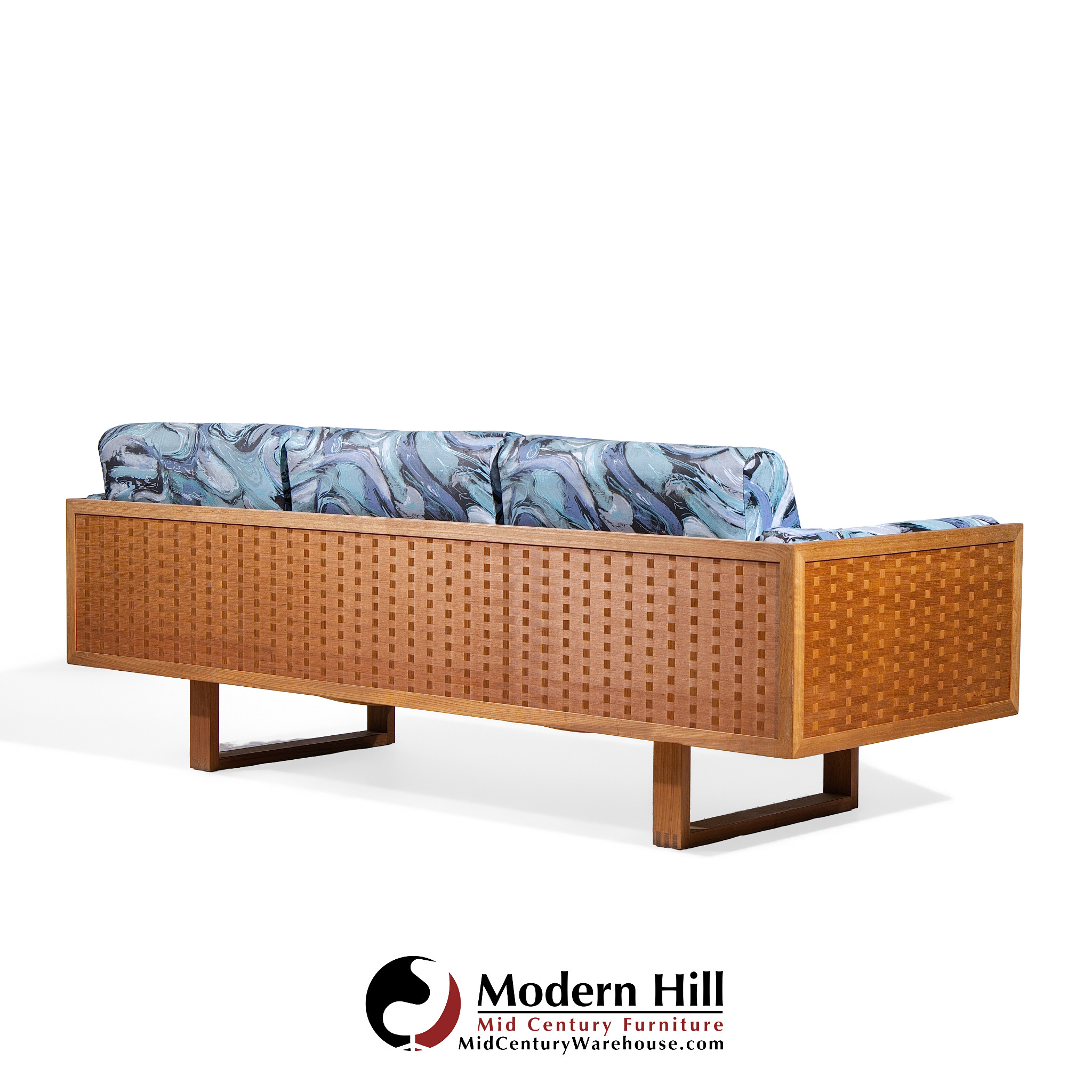 Poul Cadovious for France & Son Mid Century Danish Teak Governor Sofa