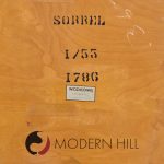 T.h. Robsjohn Gibbings for Widdicomb Mid Century Brass Leg Mahogany Coffee Table Bench