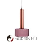 Tapio Wirkkala for Idman Finnish Glass Pendant Light - Cranberry | Mid Century Modern Furniture - Mid Century Furniture Chicago Tapio Wirkkala for Idman Finnish Glass Pendant Light - Cranberry