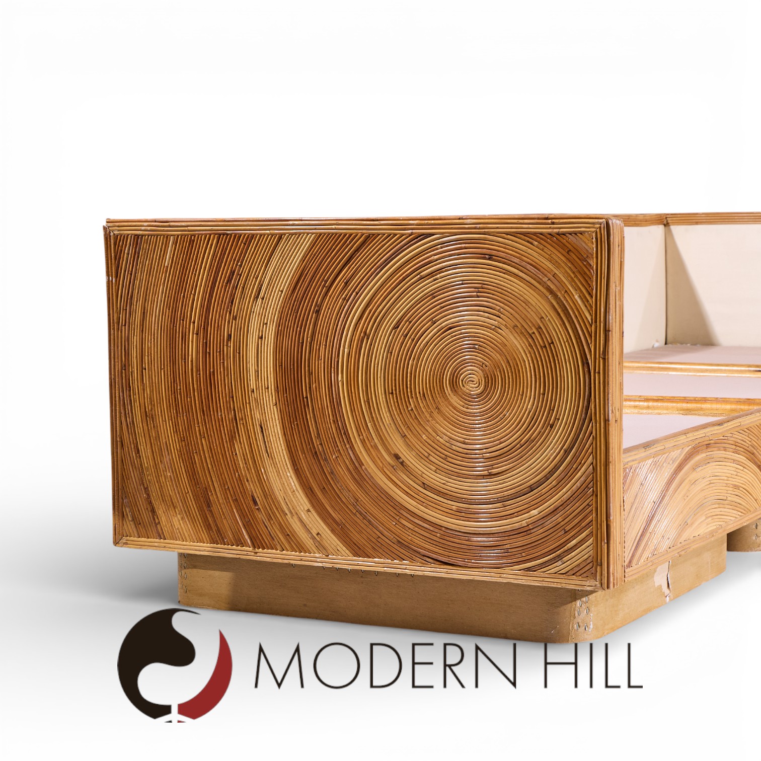 Adrian Pearsall for Comfort Designs Modular Pencil Reed Mid Century Sectional Sofa