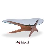 Adrian Pearsall for Craft Associates Mid Century Walnut Jacks Coffee Table