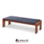 Adrian Pearsall for Craft Associates Mid Century Walnut and Slate Top Coffee Table