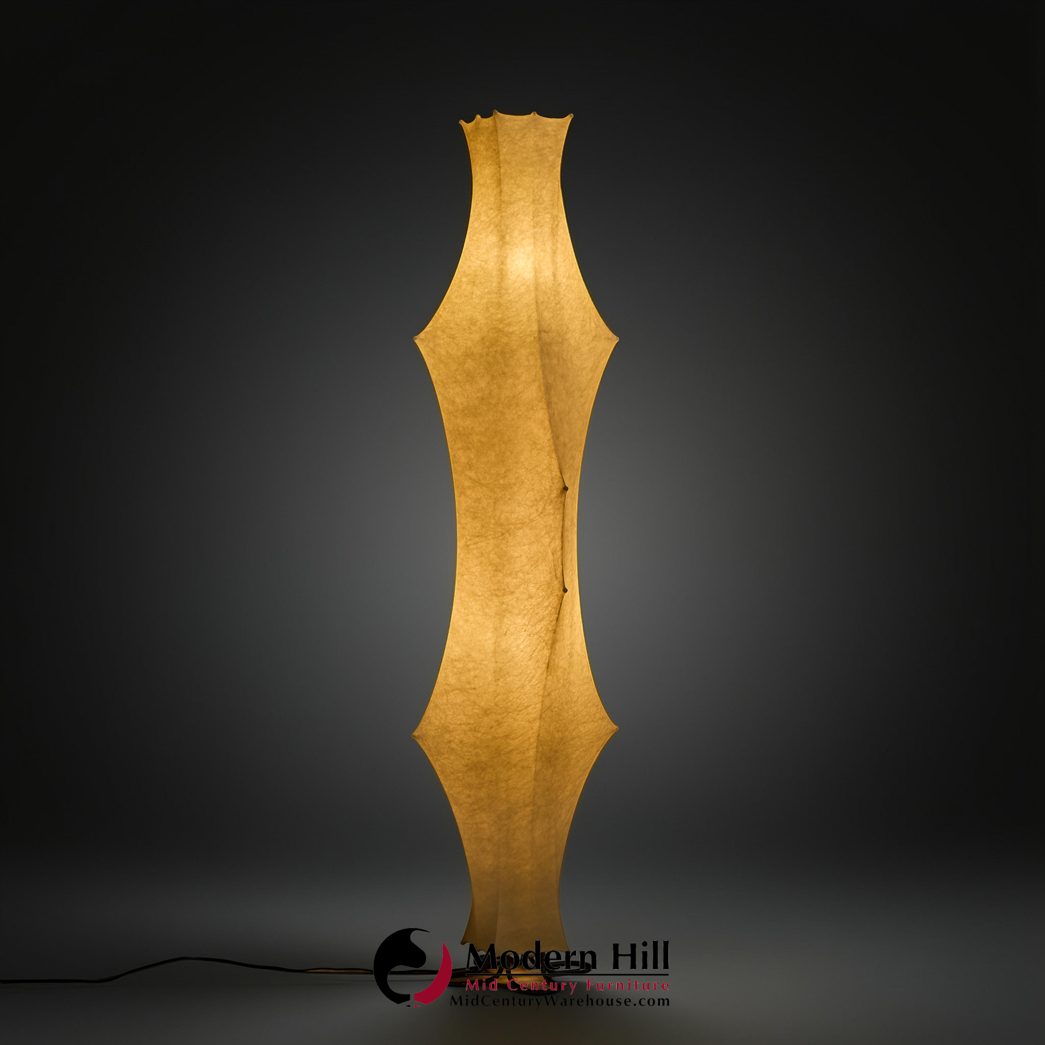 Afra & Tobia Scarpa for Flos Fantasma Piccolo Mid Century Floor Lamp