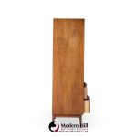 American of Martinsville Mid Century Walnut and Cane Armoire Dresser