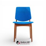 Arne Vodder for Bovirke Mid Century Danish Teak Dining Chairs - Set of 6