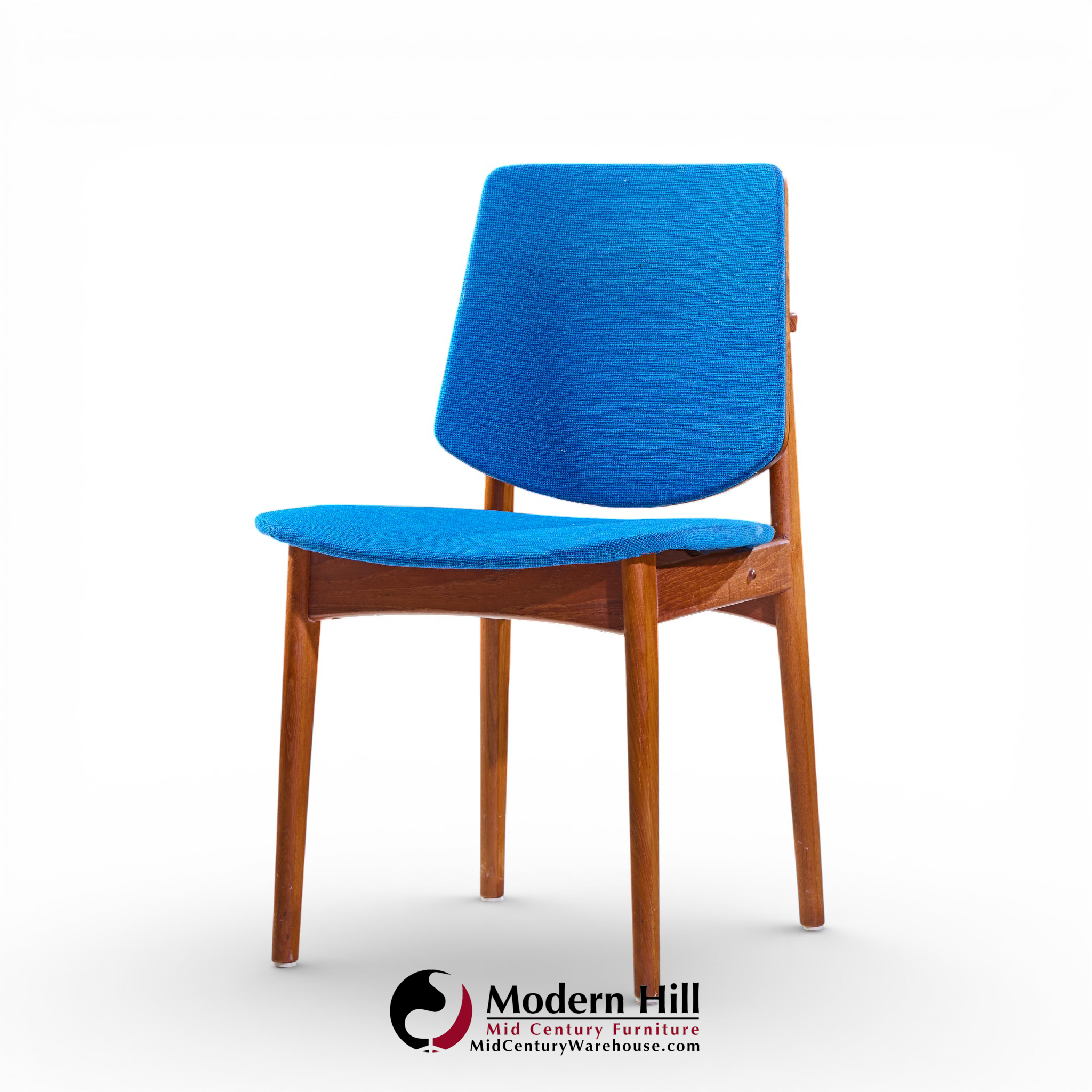 Arne Vodder for Bovirke Mid Century Danish Teak Dining Chairs - Set of 6