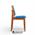 Arne Vodder for Bovirke Mid Century Danish Teak Dining Chairs - Set of 6