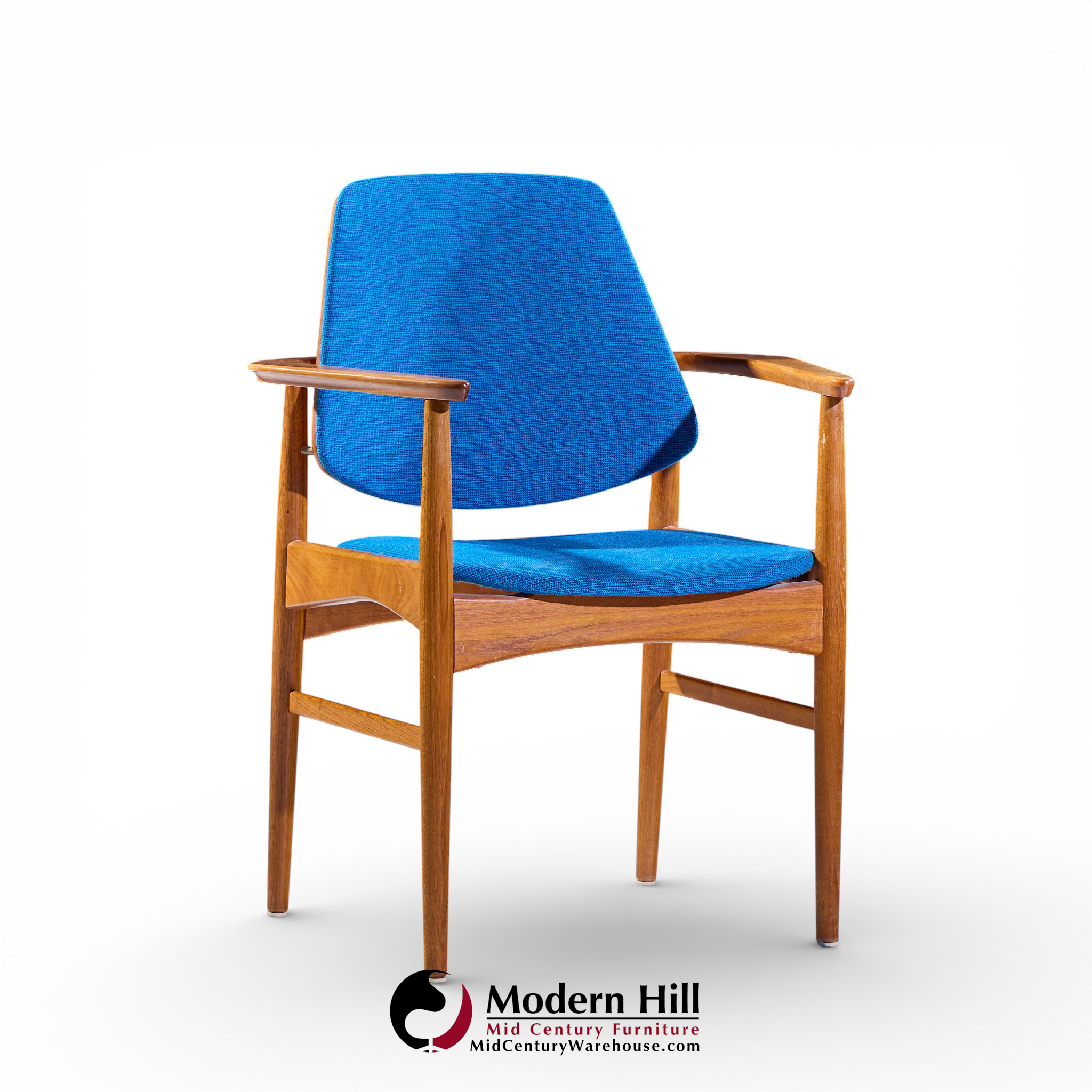 Arne Vodder for Bovirke Mid Century Danish Teak Dining Chairs - Set of 6