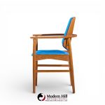 Arne Vodder for Bovirke Mid Century Danish Teak Dining Chairs - Set of 6