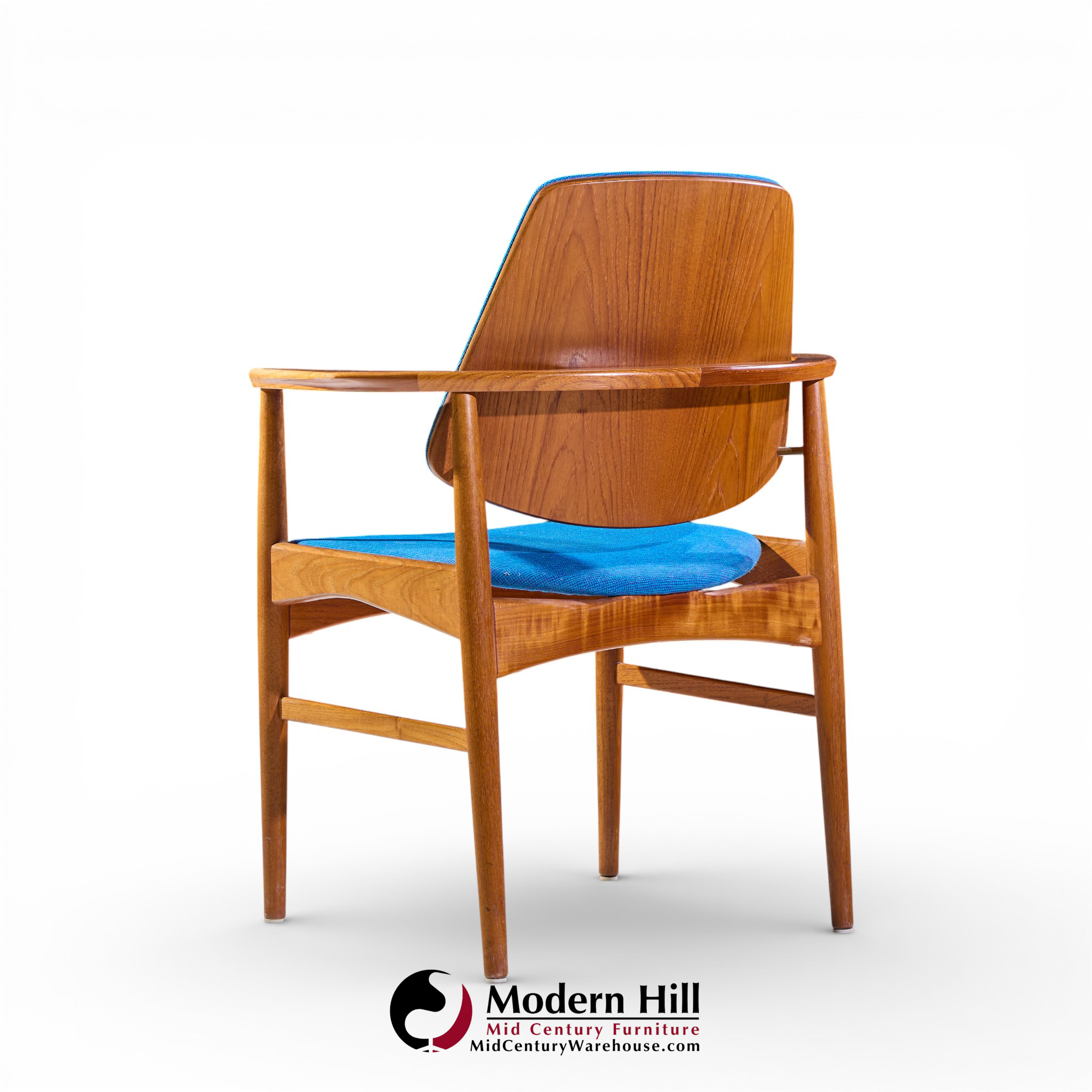 Arne Vodder for Bovirke Mid Century Danish Teak Dining Chairs - Set of 6