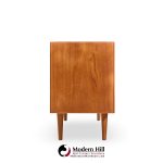 Arne Vodder for Sibast Model 37 Mid Century Danish Teak Tambour Door Sideboard Credenza | Mid Century Modern Furniture - Mid Century Furniture Chicago Arne Vodder for Sibast Model 37 Mid Century Danish Teak Tambour Door Sideboard Credenza