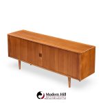 Arne Vodder for Sibast Model 37 Mid Century Danish Teak Tambour Door Sideboard Credenza | Mid Century Modern Furniture - Mid Century Furniture Chicago Arne Vodder for Sibast Model 37 Mid Century Danish Teak Tambour Door Sideboard Credenza