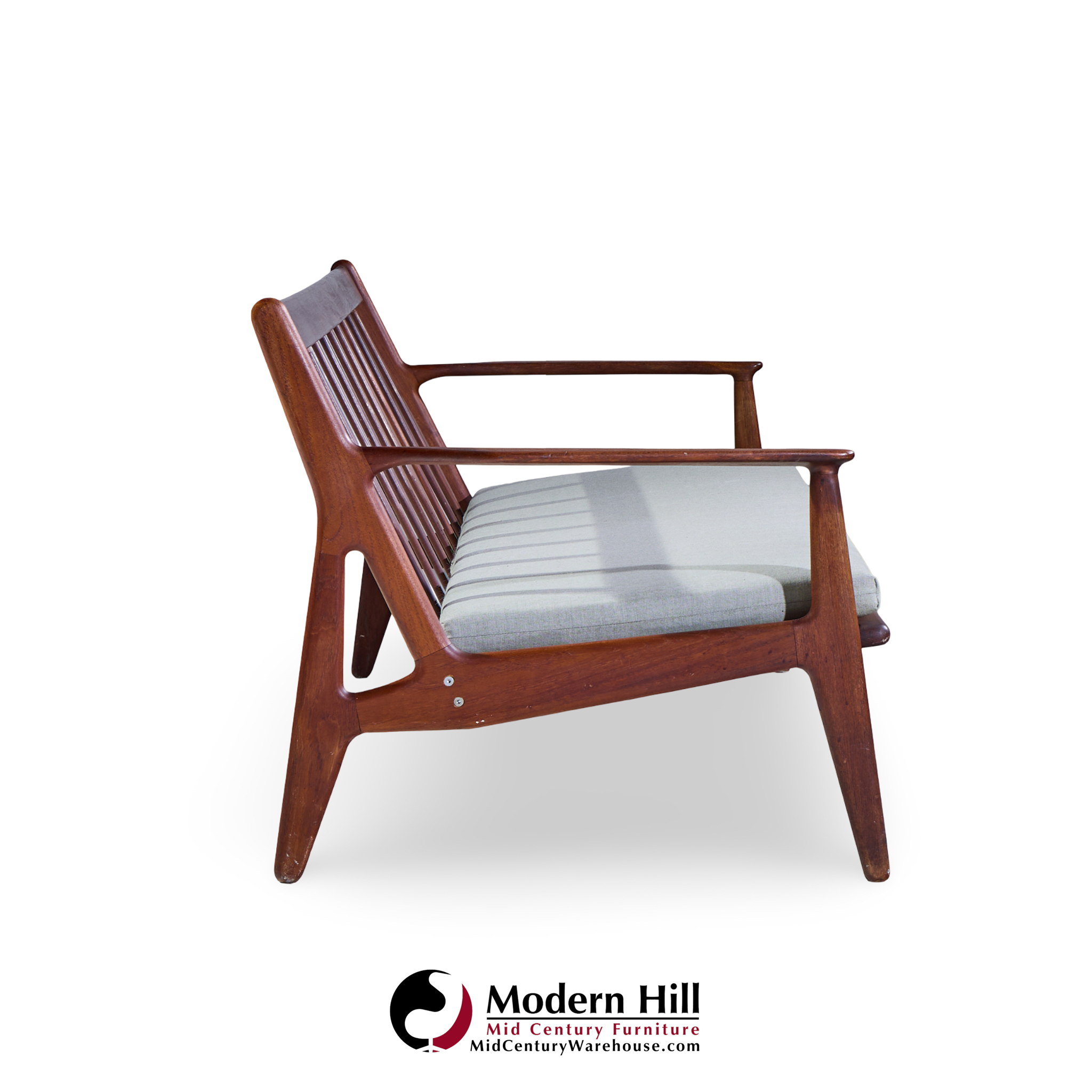 Arne Vodder for Vamo Møbelfabrik Model 6 Mid Century Danish Teak Sofa