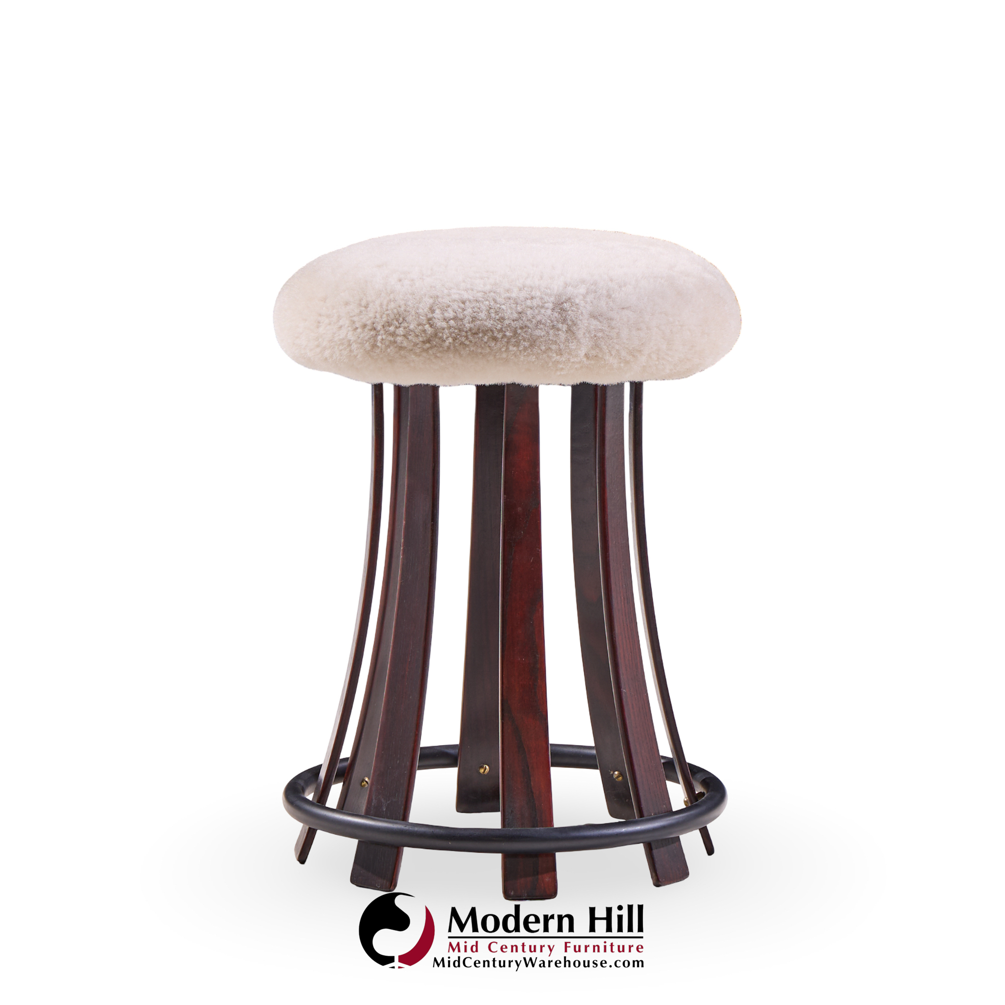 Edward Wormley for Dunbar Mid Century Rosewood Toadstool