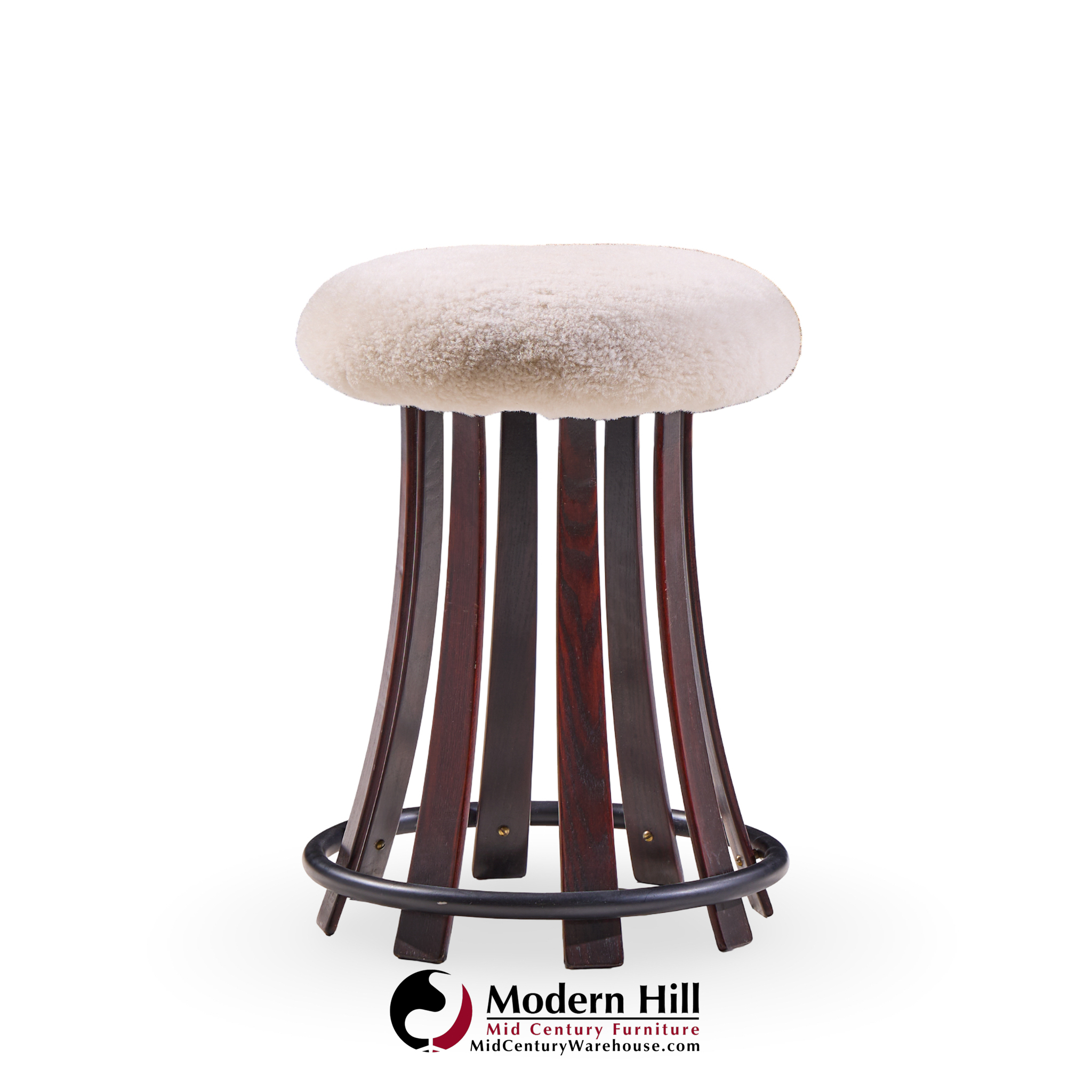 Edward Wormley for Dunbar Mid Century Rosewood Toadstool