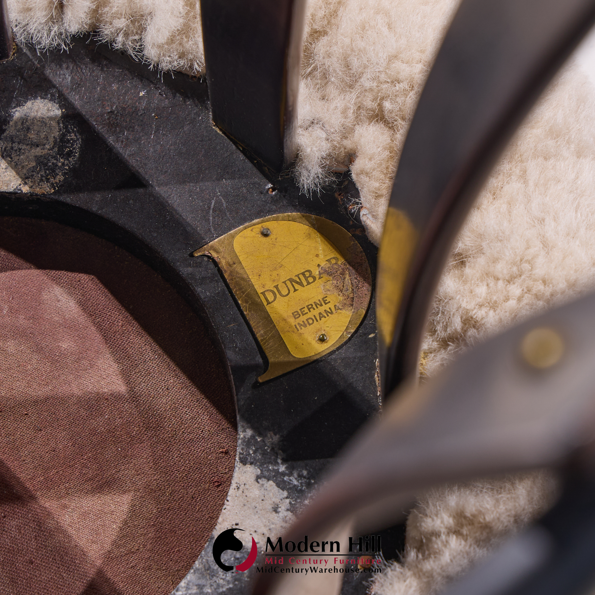 Edward Wormley for Dunbar Mid Century Rosewood Toadstool