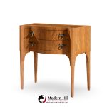 Edward Wormley for Dunbar Mid Century Rosewood and Brass Commode Console Chest of Drawers