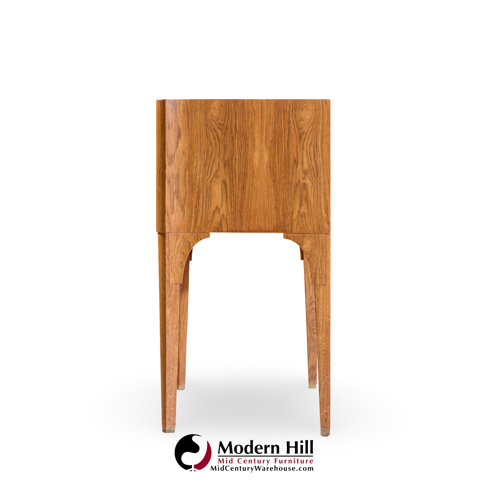 Edward Wormley for Dunbar Mid Century Rosewood and Brass Commode Console Chest of Drawers