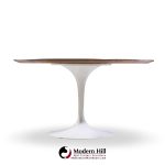Eero Saarinen for Knoll Mid Century 54 Inch Walnut Tulip Dining Table | Mid Century Modern Furniture - Mid Century Furniture Chicago Eero Saarinen for Knoll Mid Century 54 Inch Walnut Tulip Dining Table