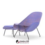 Eero Saarinen for Knoll Mid Century Womb Chair with Ottoman