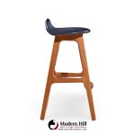 Erik Buch Mid Century Danish Teak Bar Stools - Pair