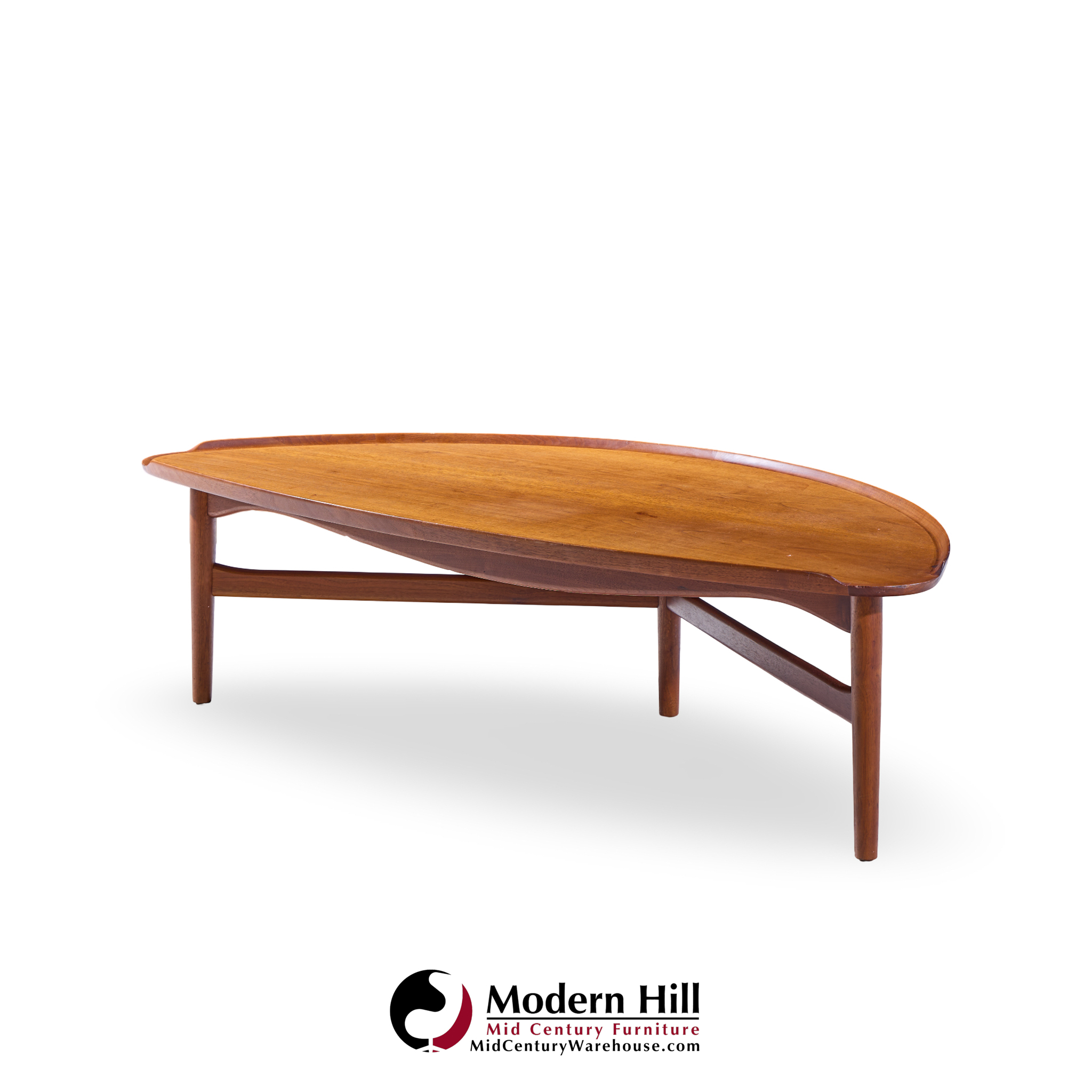 Finn Juhl for Baker Model 521 Mid Century Danish Teak Coffee Table