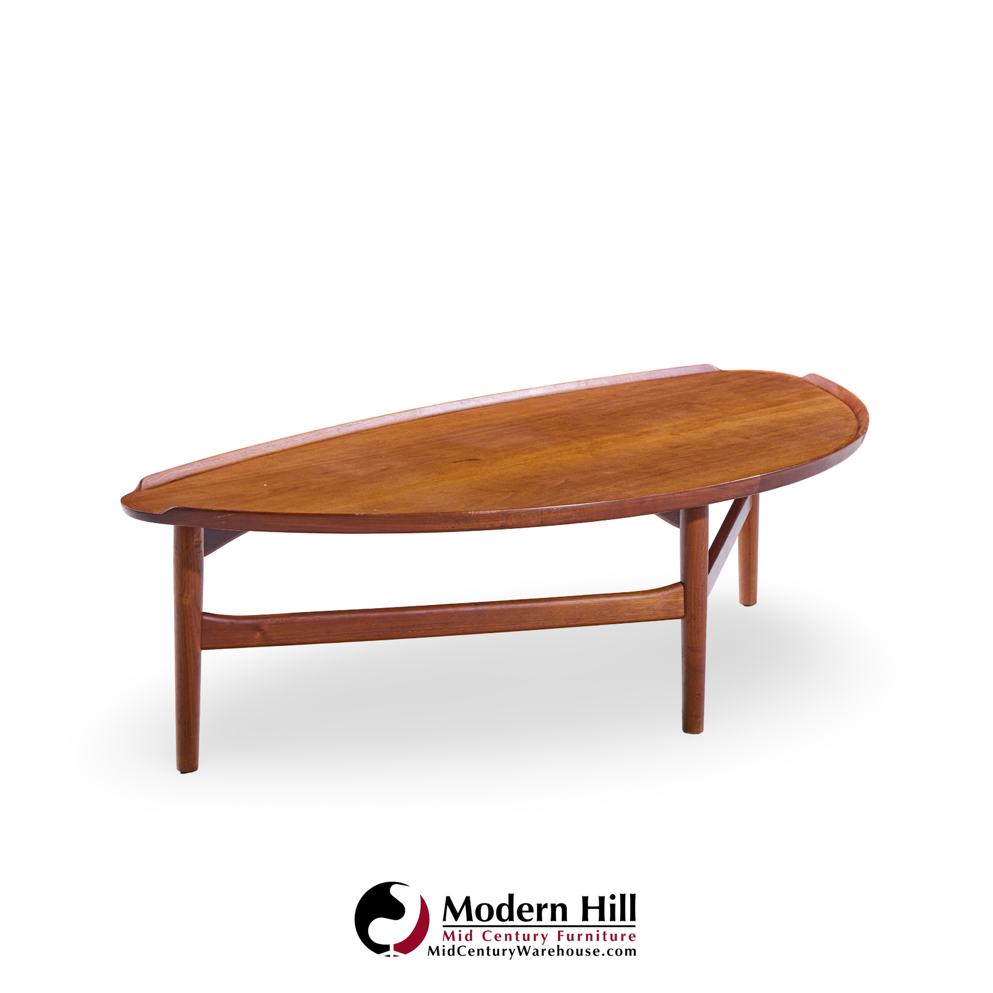 Finn Juhl for Baker Model 521 Mid Century Danish Teak Coffee Table