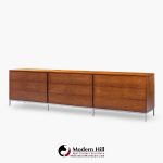Florence Knoll Mid Century Teak Triple Dresser
