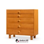 George Nelson for Herman Miller Mid Century Walnut Highboy Dresser with Cupcake Pulls | Mid Century Modern Furniture - Mid Century Furniture Chicago George Nelson for Herman Miller Mid Century Walnut Highboy Dresser with Cupcake Pulls
