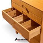 George Nelson for Herman Miller Mid Century Walnut Highboy Dresser with Cupcake Pulls | Mid Century Modern Furniture - Mid Century Furniture Chicago George Nelson for Herman Miller Mid Century Walnut Highboy Dresser with Cupcake Pulls