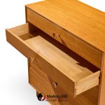 George Nelson for Herman Miller Mid Century Walnut Highboy Dresser with Cupcake Pulls | Mid Century Modern Furniture - Mid Century Furniture Chicago George Nelson for Herman Miller Mid Century Walnut Highboy Dresser with Cupcake Pulls