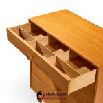 George Nelson for Herman Miller Mid Century Walnut Highboy Dresser with Cupcake Pulls | Mid Century Modern Furniture - Mid Century Furniture Chicago George Nelson for Herman Miller Mid Century Walnut Highboy Dresser with Cupcake Pulls