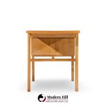 Glenn of California Mid Century Walnut and White Formica Desk