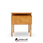 Glenn of California Mid Century Walnut and White Formica Desk