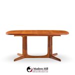 Gudme Møbelfabrik Mid Century Danish Teak Expanding Dining Table with 2 Leaves