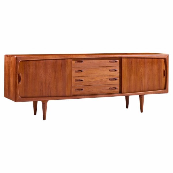Hp Hansen Mid Century Danish Teak Credenza